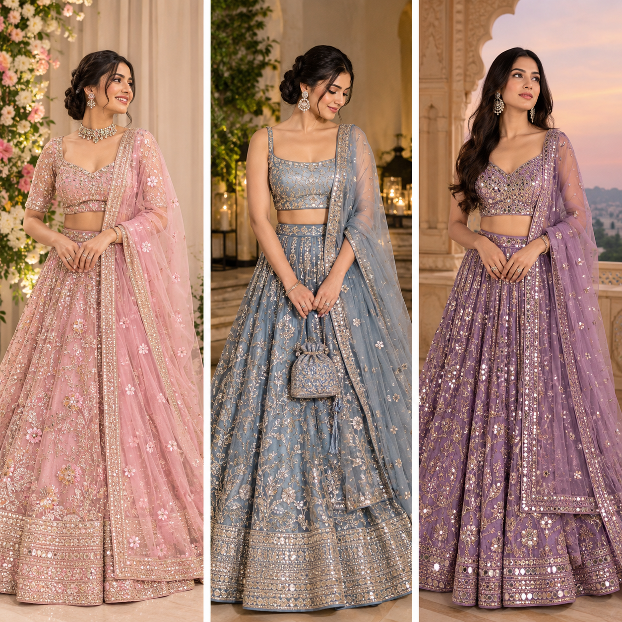 Reception Lehenga, Engagement Lehenga, Wedding Lehenga
