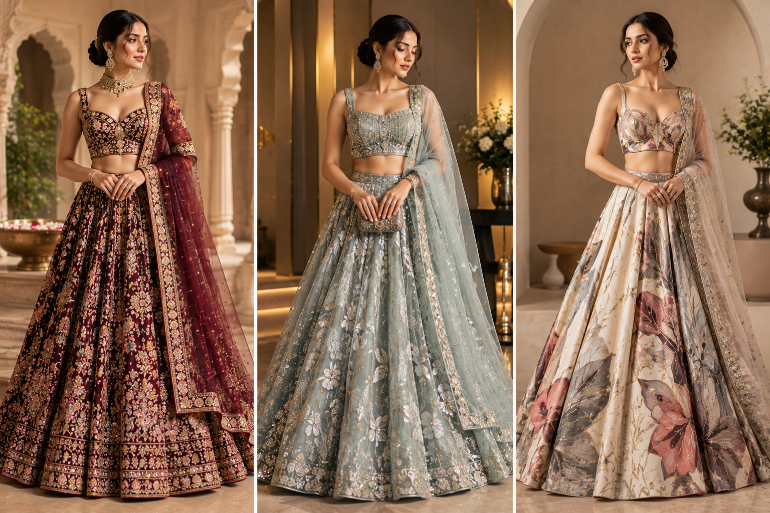 Bridal Lehenga, Party wear Lehenga, Desinger Lehenga
